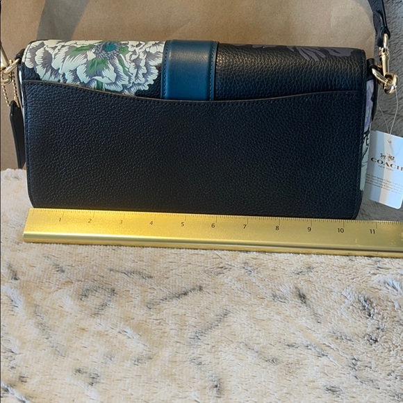 Coach Georgie Kaffe Fassett Leather Shoulder Bag💝 - Picture 12 of 16